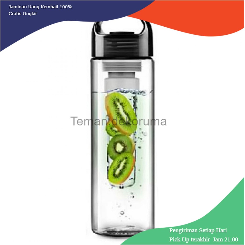 TD-AI TRITAN Botol Minum Infuser Tritan BPA Free 700ml - HS668