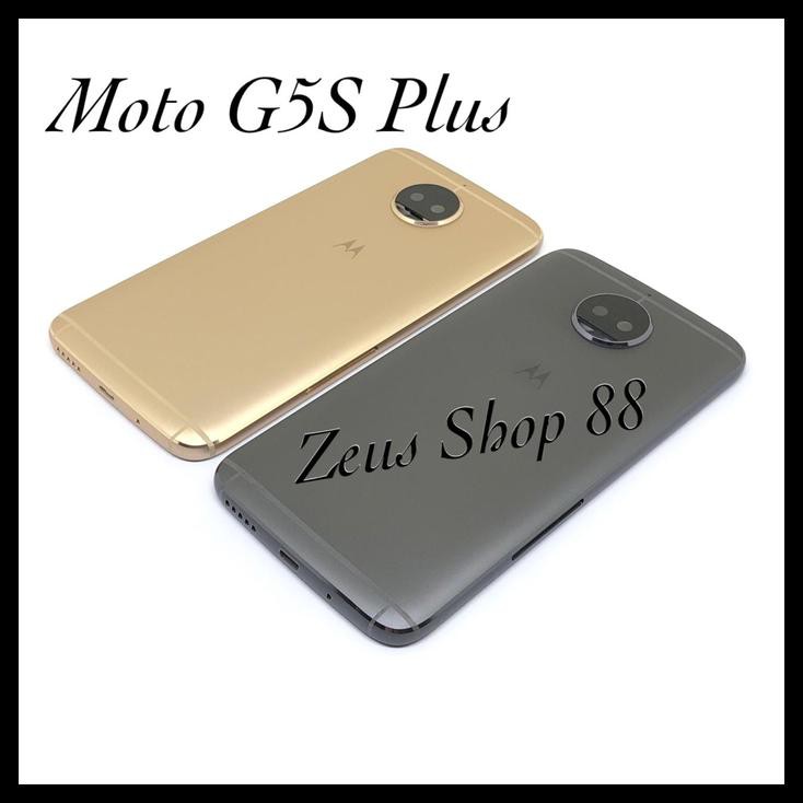 TERBARU BACKDOOR - BACK CASING - TUTUPAN BATERAI MOTOROLA MOTO G5S PLUS - GOLD