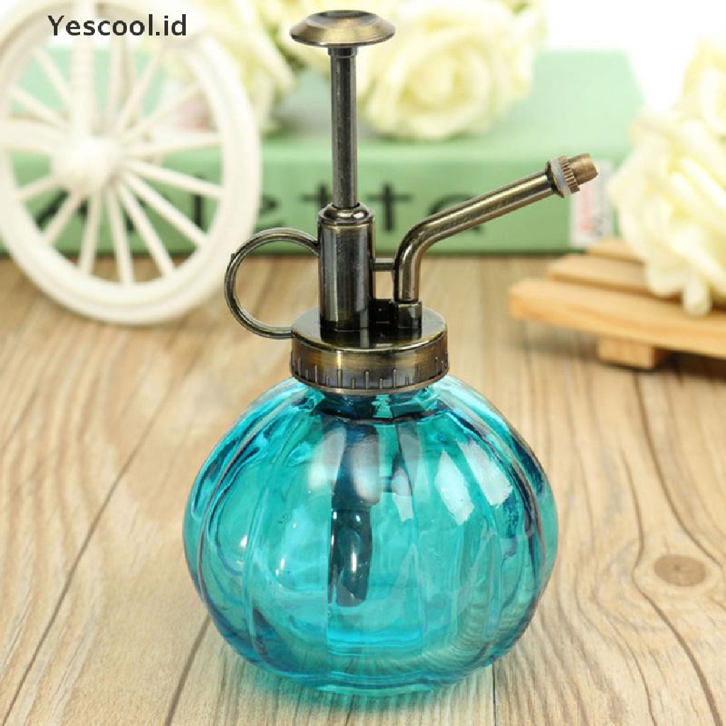 【Yescool】 Novelty Antique Plant Flower Watering Pot Spray Bottle Garden Hairdressing Sprayer .