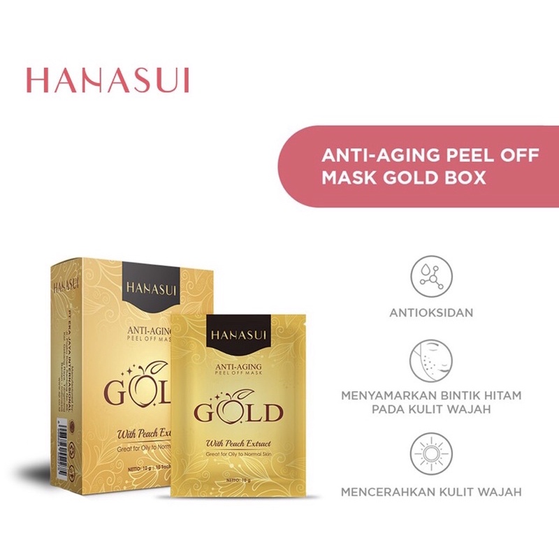 HANASUI Peel Off Masker