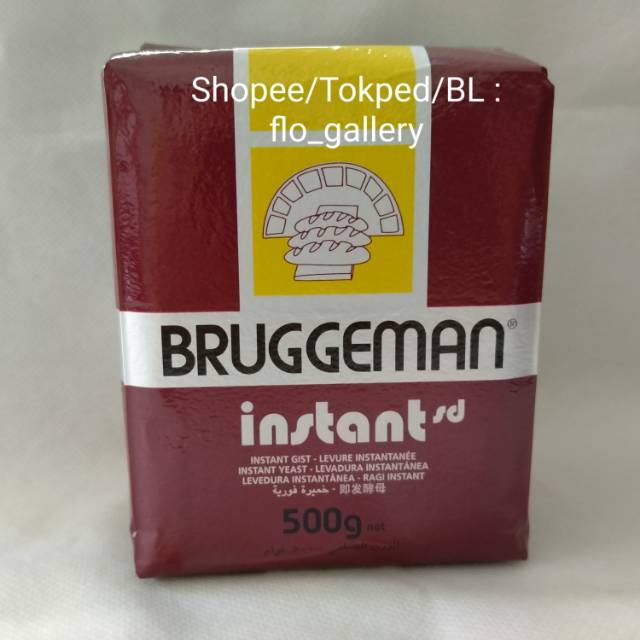 

Ragi Kering - Bruggeman Brown Instant Yeast 500 Gram