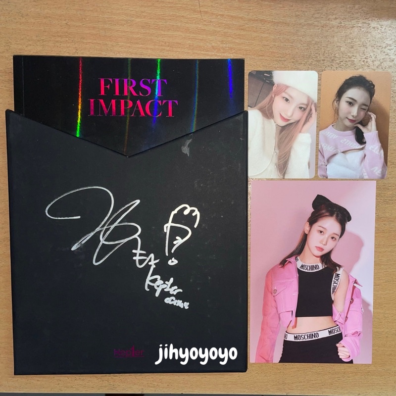 [RREADY] KEP1ER FIRST IMPACT ALBUM - MWAVE YESEO SIGNED FULLSET
