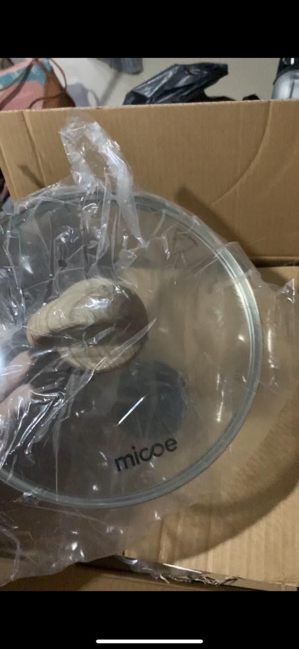 Micoe Panci Masak Penggorengan Panci Dapur Batu Maifan Panci Anti Lengket Sup Untuk Mie 24cm