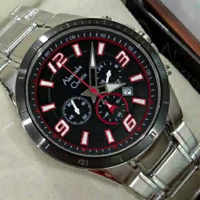 Alexandre christie 6345 AC6345 silver black ori