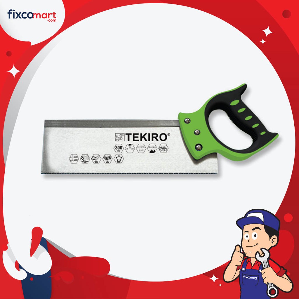 Tekiro Gergaji Figura 12 Inch / Tekiro Back Saw Set