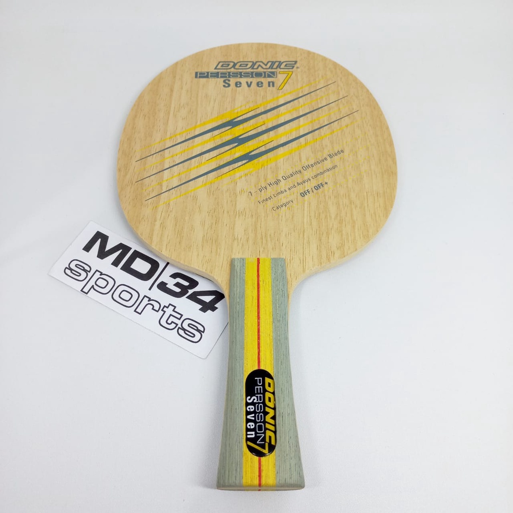 KAYU DONIC PERSSON SEVEN - Kayu / Blade / Bet Pingpong Murah