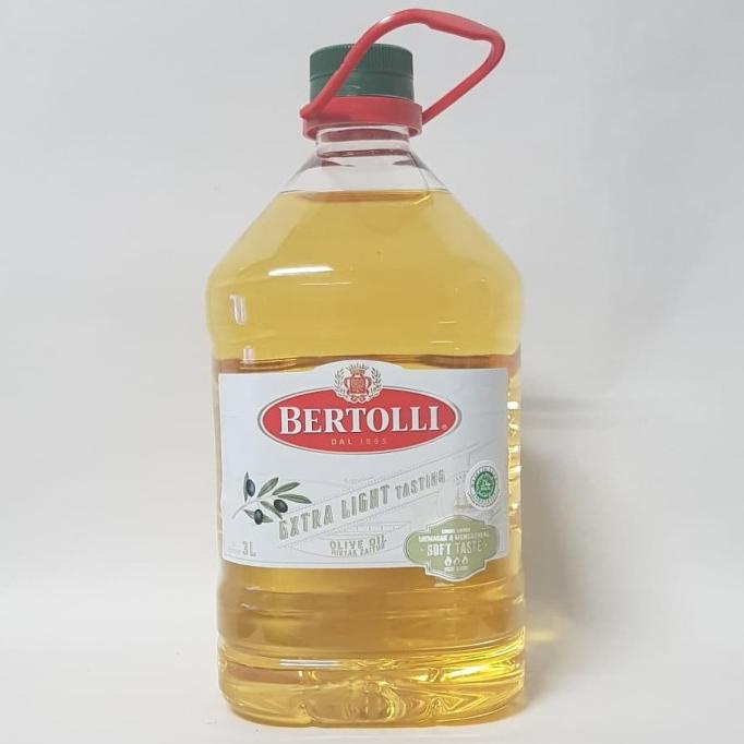 

[GRAB/GOJEK ONLY] BERTOLLI EXTRA LIGHT OLIVE OIL / MINYAK ZAITUN 3 LT DFBH5612DF