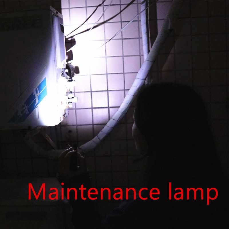 COD Kepala Lampu Senter Mini Swat Led Cob Police Super Terang Emergency Anti Air  Outdoor A95