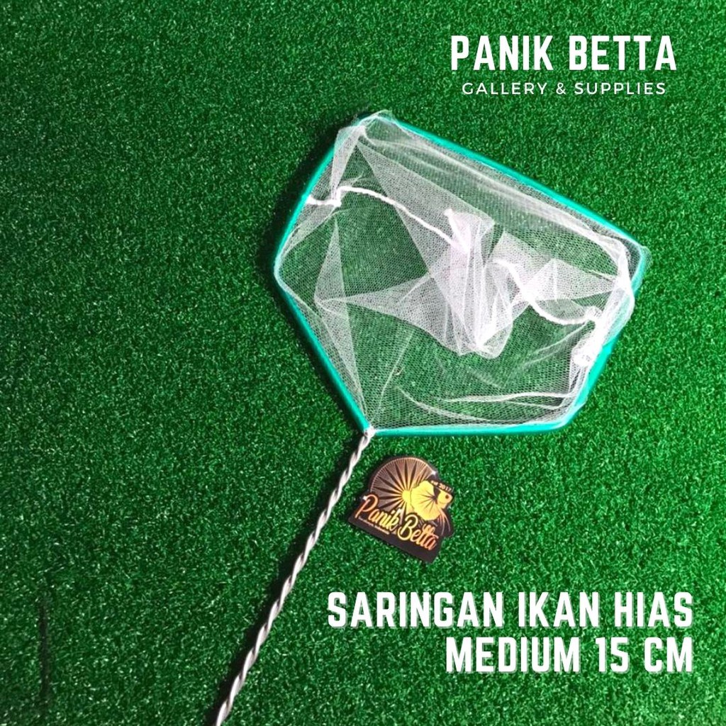 JARING KAIN IKAN HIAS/JARING IKAN CUPANG/SEROK IKAN/SEROK IKAN HIAS/SEROK CUPANG 15 CM