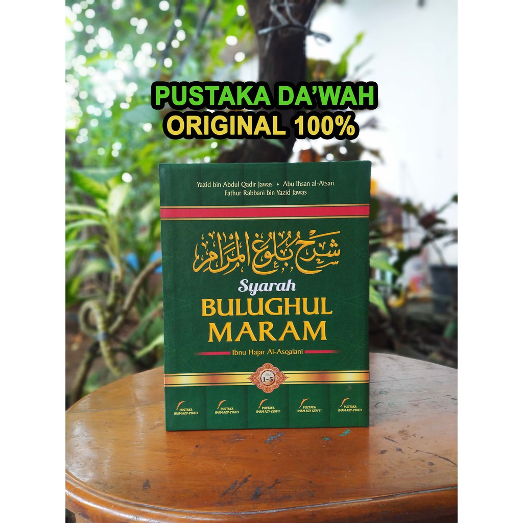 Syarah Bulughul Maram Ustad Yazid 1 Set Lengkap 5 Jilid ORIGINAL ASLI - Pustaka Imam Asy Syafii