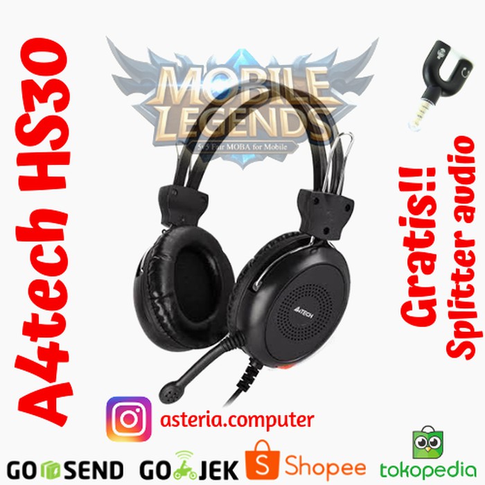 A4Tech HS-30 Headset Gaming