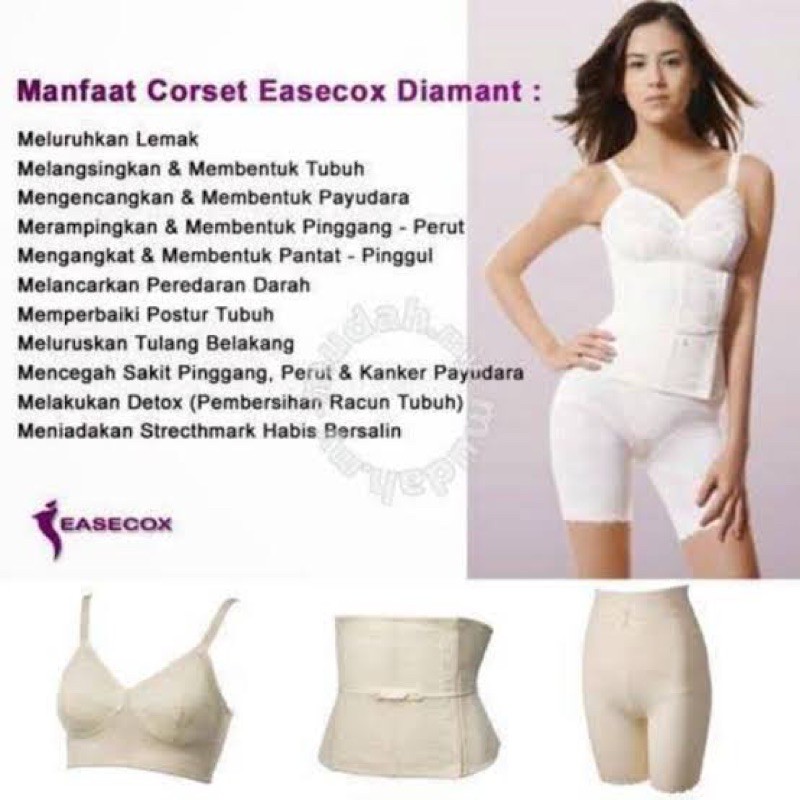 Korset / celana / Bra / gilder / legging Easecox / amylinear original jepang