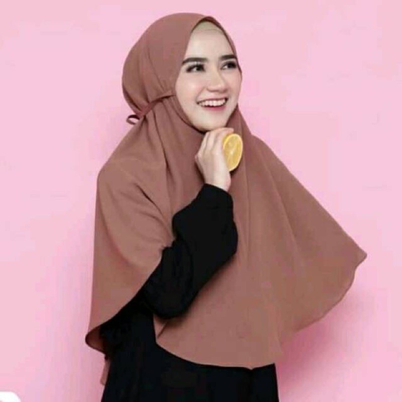BERGO MARYAM  WOLFIS (L)/KERUDUNG MARYAM/HIJAB MARYAM/JILBAB INSTAN MARYAM-4