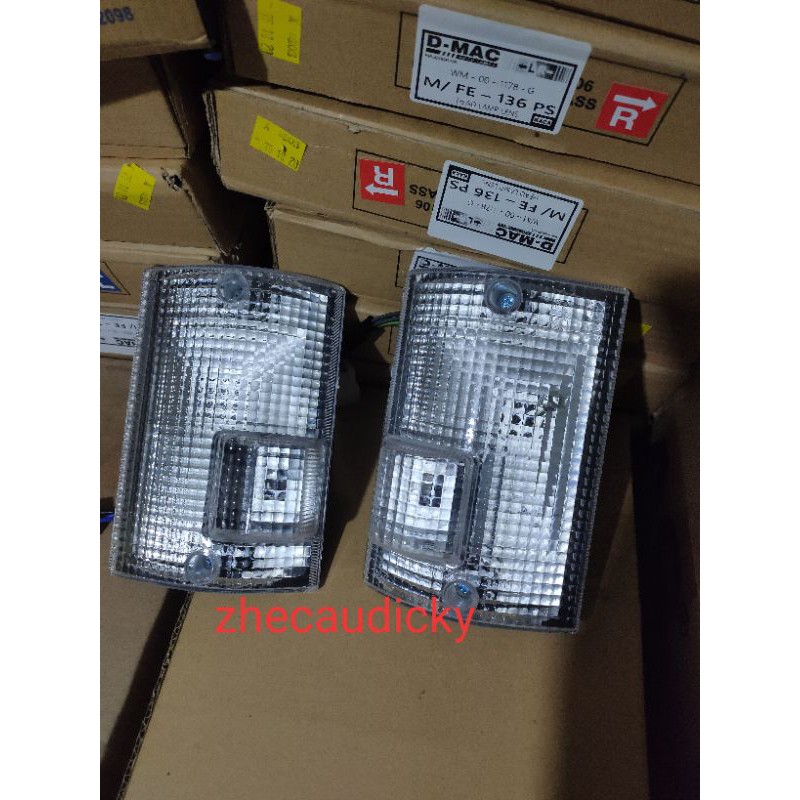 lampu sein sen senja depan colt L300 putih variasi sepasang