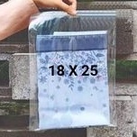 PLASTIK KLIP BAJU 18 x 25 ZIPLOCK Satuan