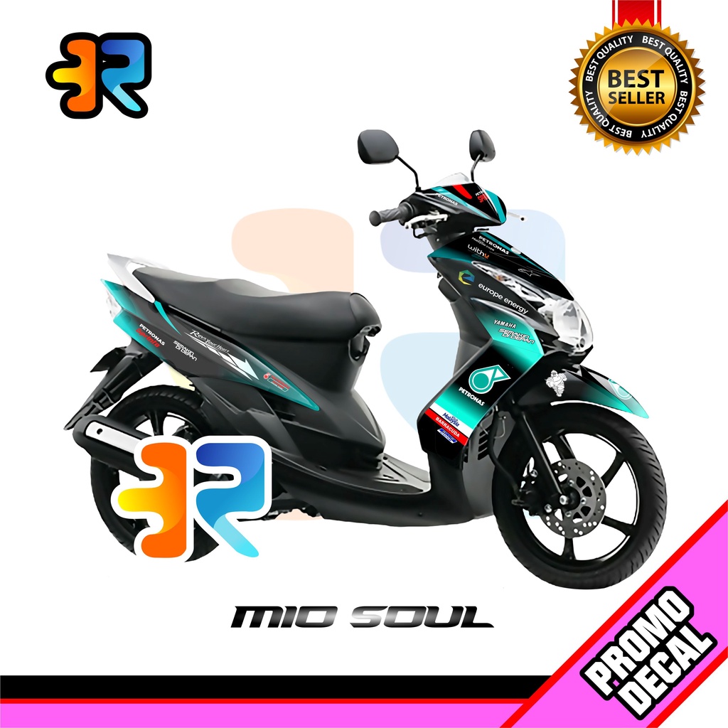 Stiker Decal Mio Soul Full Body Variasi Desain Petronas