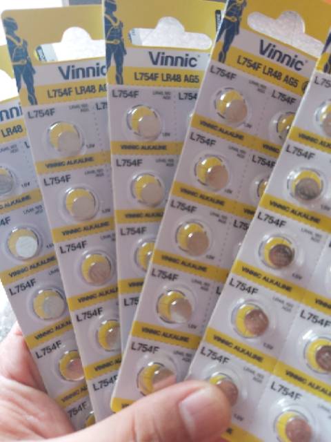 Batre jam tangan Original vinnic L75F LR48 AG5