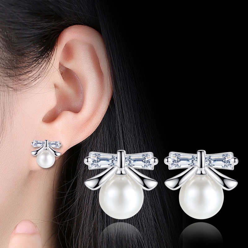925 Perak Anting Anting Wanita Perhiasan Fashion kupu-kupu yang sangat indah/Subang Telinga anting perempuan