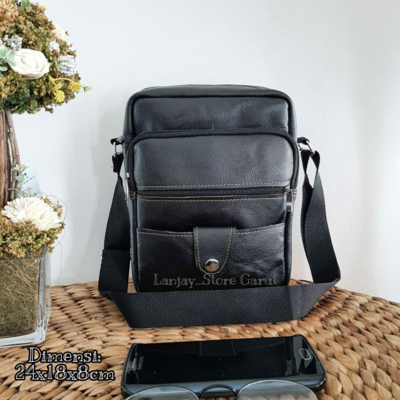 Pennay Clutch Bag Kyojin - Tas Tangan Kulit Pria V7727 - Handbag Import Simple - Multi