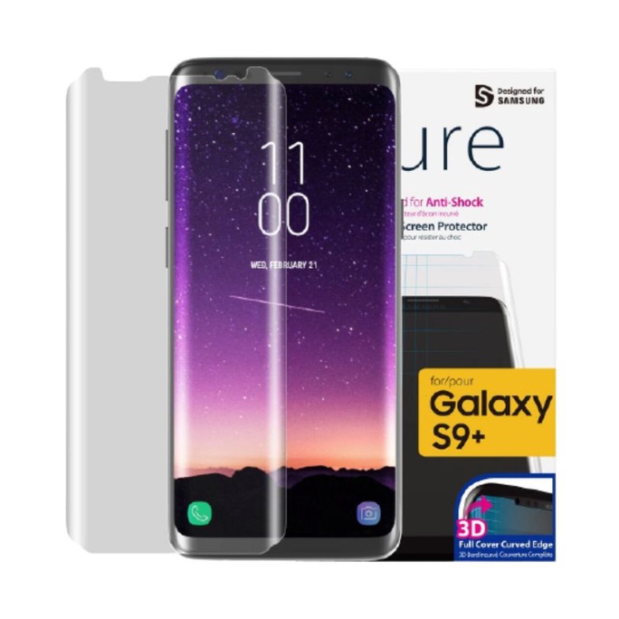 ARAREE PURE SCREEN PROTECTOR FULL FILM CLEAR SAMSUNG GALAXY S9 | S9+ | S9 PLUS  ANTI GORES