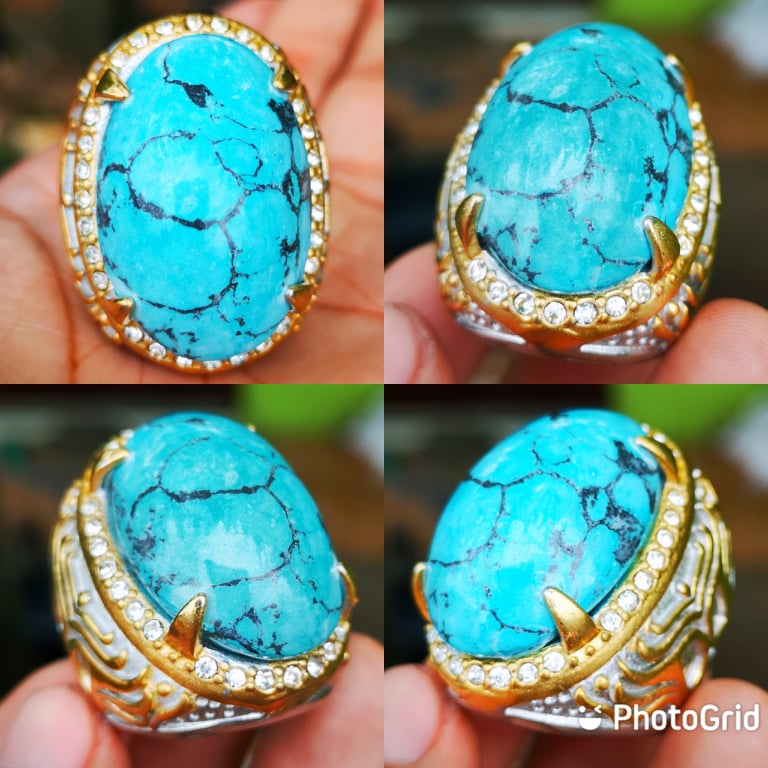 Batu Akik Blue Pirus Nevada