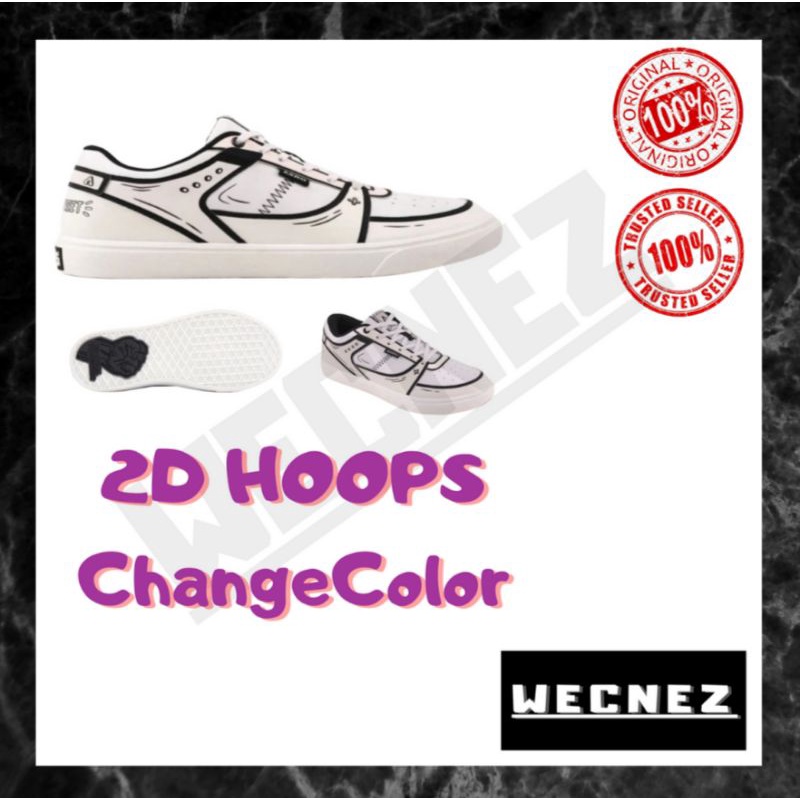 Sepatu Aerostreet 2D Hoops Low Change Color