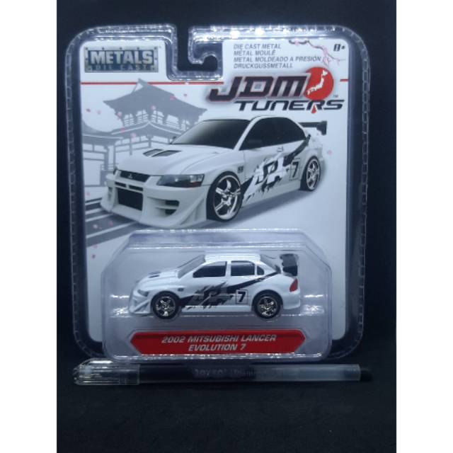 Jada mitsubishi lancer evo VII