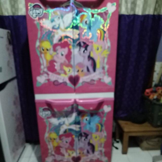 Lemari Plastik / Laci / Lemari Pakaian / Rak Serbaguna Portable Naiba Ssn 4