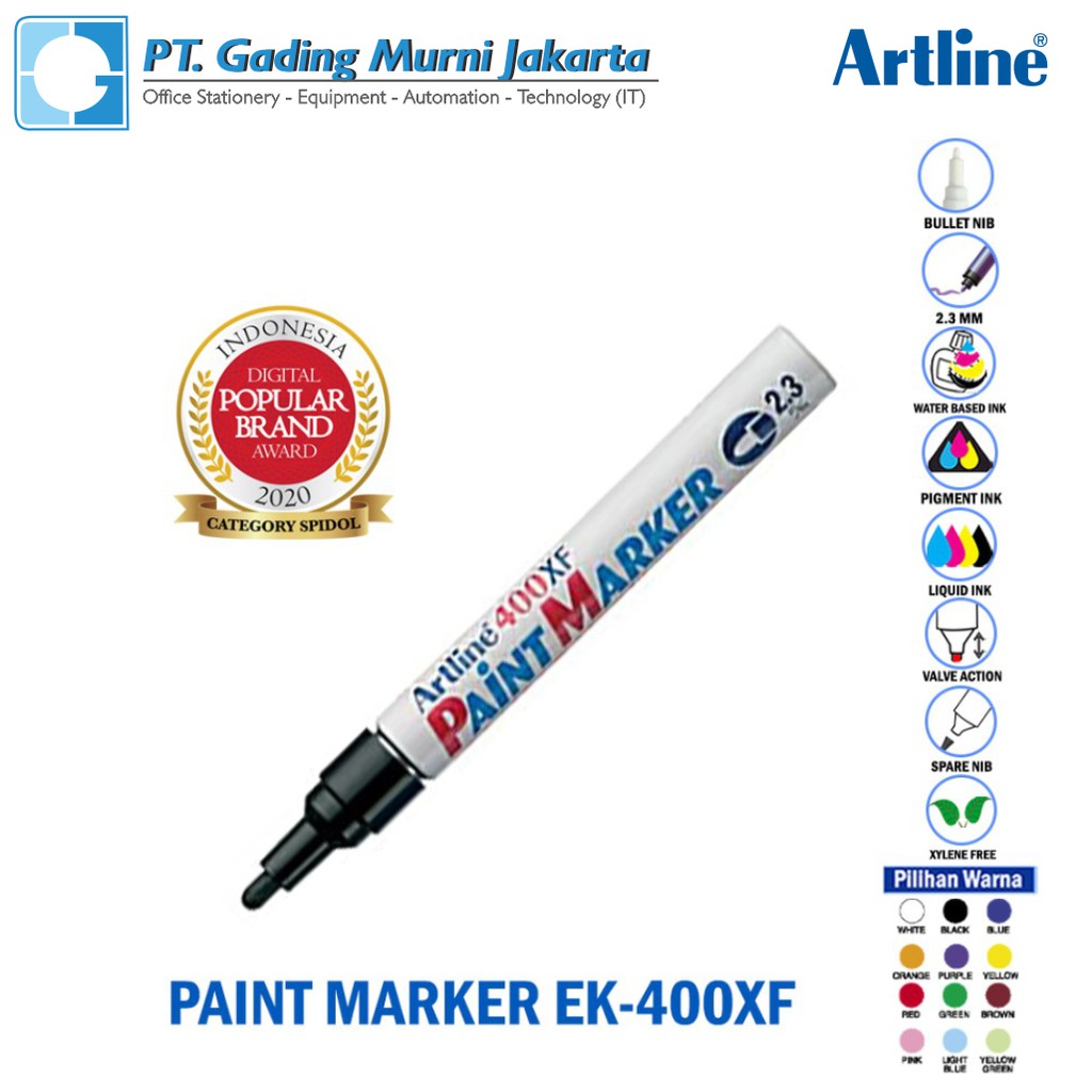 

SPIDOL PAINT MARKER ARTLINE EK 400 XF