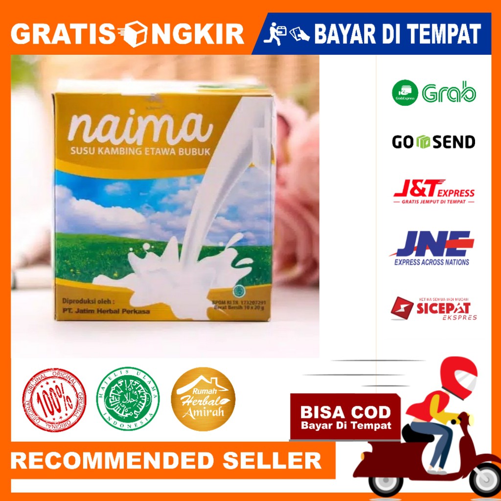 susu kambing etawa asli original 1 box isi 10 sachet