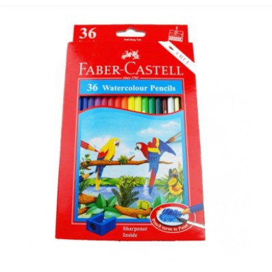 

Pensil Warna Faber Castell 36 Water Colour Pancils Free Kuas