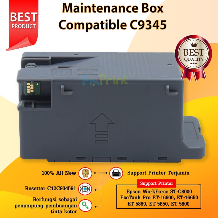 Jual Epson C9345 Maintenance Box L15150 L15160 Pembuangan Printer M15140 Best Shopee Indonesia 2696