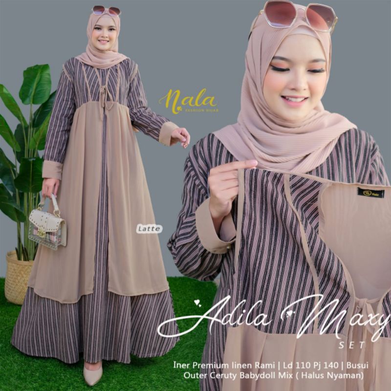 #ADILA #MAXY #NALA #FASHION #HIJAB