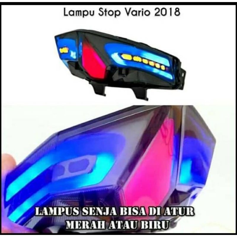 lampu stop LED JPA Vario 150 New 2018