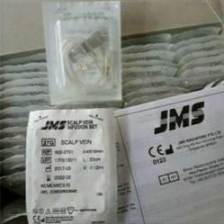 Wing nedle Jms 23G / 25G / 27G / Wing nedle Jms Ukuran 23G / 25G / 27G