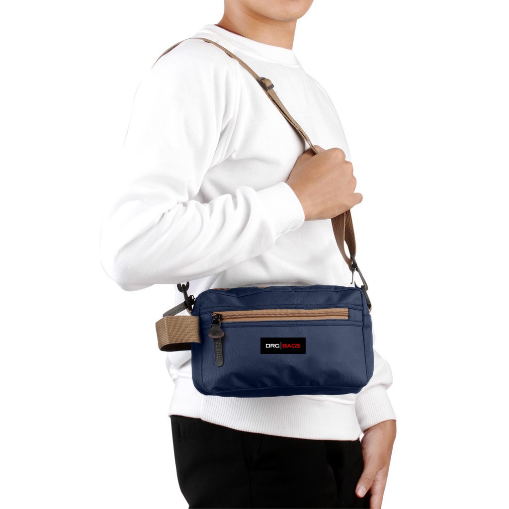 Tas Tangan DOPP Hand Bag Pouch Clutch Selempang Slempang Sling Slingbag Pria Wanita Cowok Cewek ORI