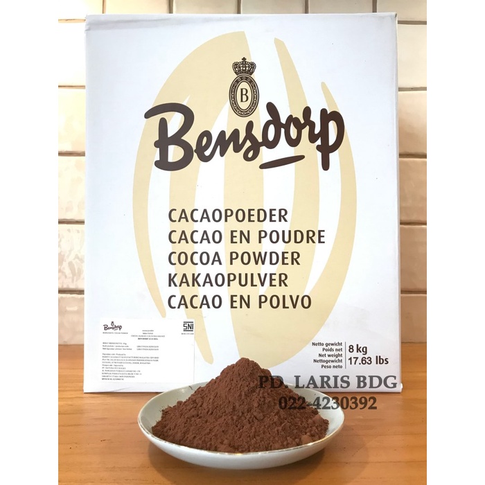 

ORIGINAL MURAH BENSDORP COKLAT BUBUK 8KG (CACAO POWDER) *SATUAN QUANTITY @1KG