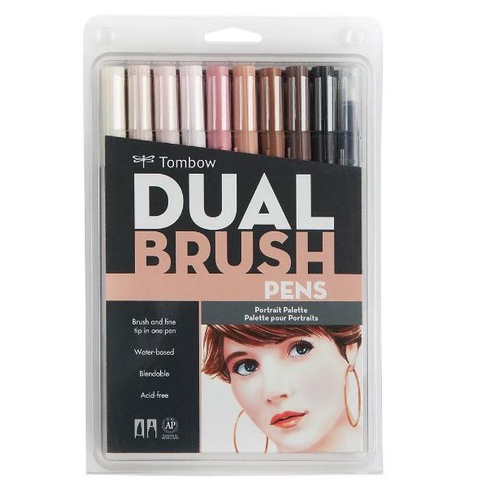 

[[COD]] Tombow Dual Brush Pen Set - Portrait BIG SALE Kode 1363