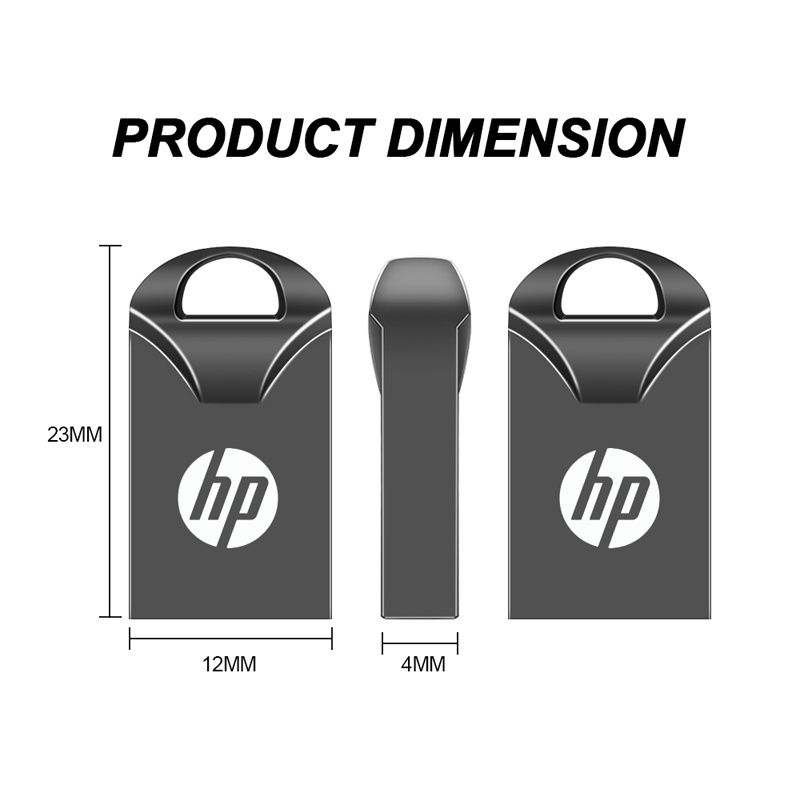 Hewlett-Packard Hp Flashdisk Usb Mini 4GB / 8GB / 16GB / 32GB / 64GB / 128GB / 256GB / 512GB / 1TB / 2TB / U.0 Kecepatan Tinggi