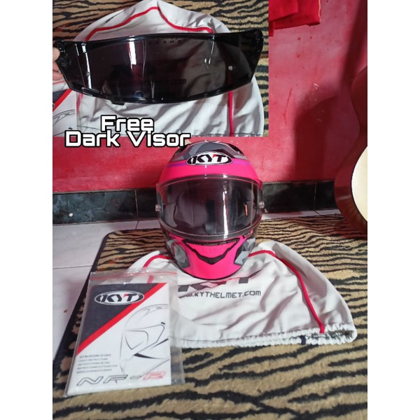 KYT NFR Espargaro Fuxia