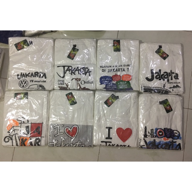 Kaos Oleh- Oleh Jakarta
