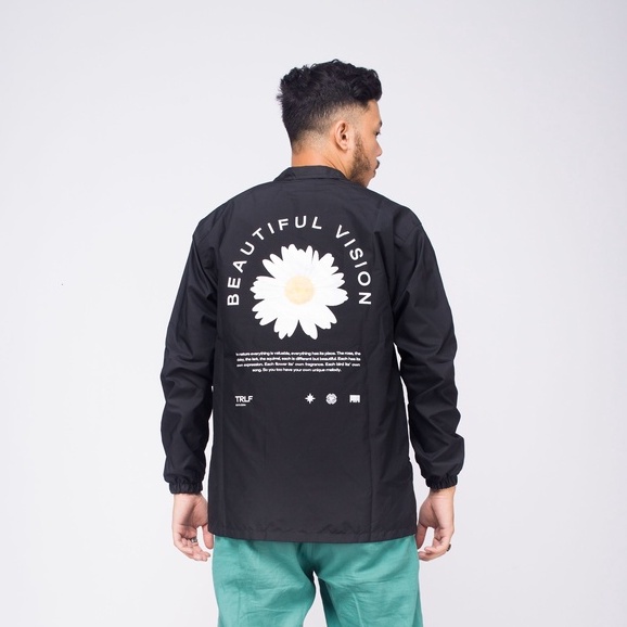 Triple F Coach Jacket Vision Black