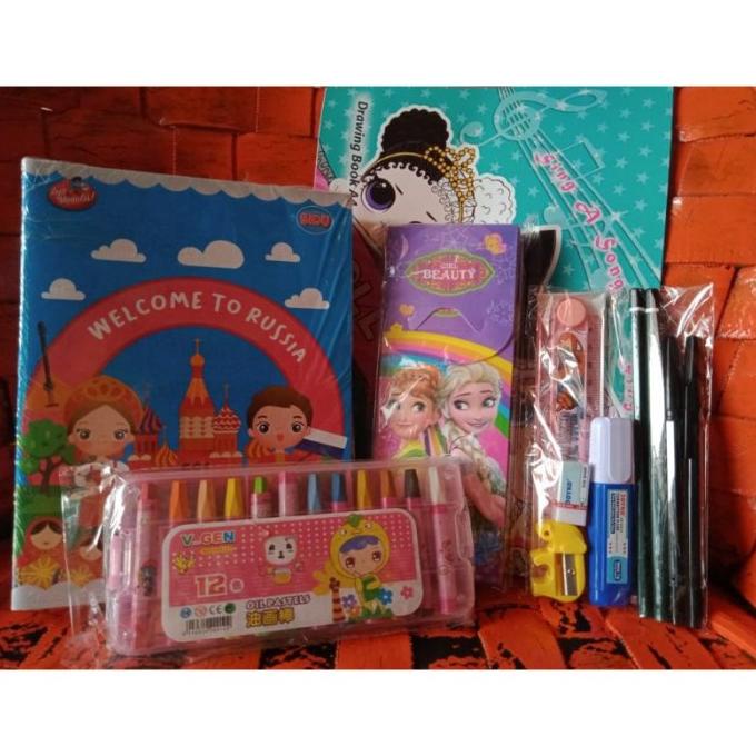 

New! PAKET ALAT TULIS ISI KOMPLIT UNTUK SEKOLAH BELAJAR