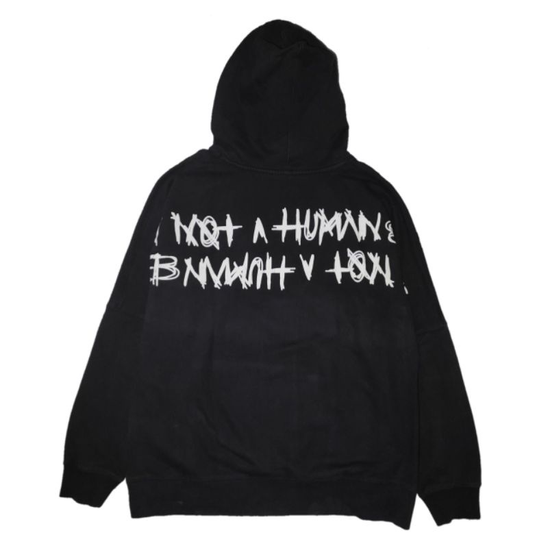 Hoodie Iam not human being Second