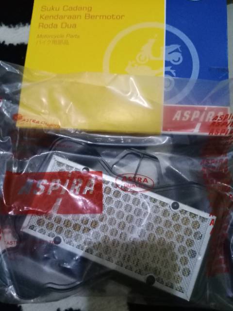 Filter / saringan udara for karisma/ supra x 125/ Revo/ supra fit new/ karisma x Aspira Astra