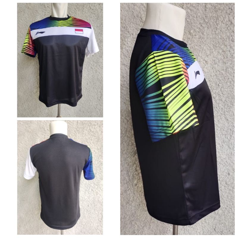 Baju Badminton / Kaos Atasan Bulutangkis L154 Polos