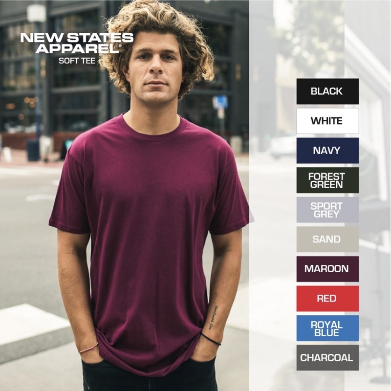 Kaos Polos New States Apparel