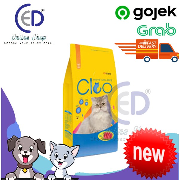 MAKANAN KUCING CLEO ADULT TUNA 7KG ( KHUSUS GOSEND &amp; GRAB )