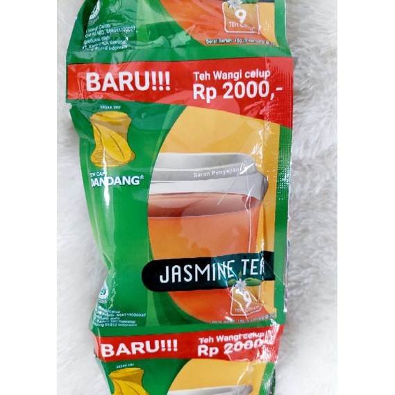 ( Renteng ) Teh Dandang Jasmine Tea  18gr x 10 pcs