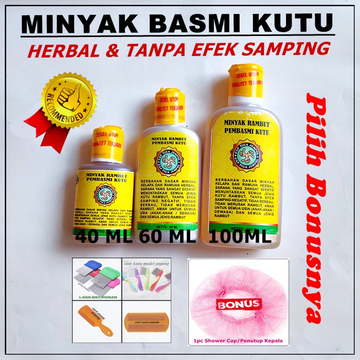 Obat Kutu Rambut Paling Ampuh - Minyak Rambut Pembasmi Kutu Mujarab